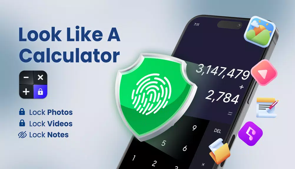 App Lock - Calculator Lock スクリーンショット 0