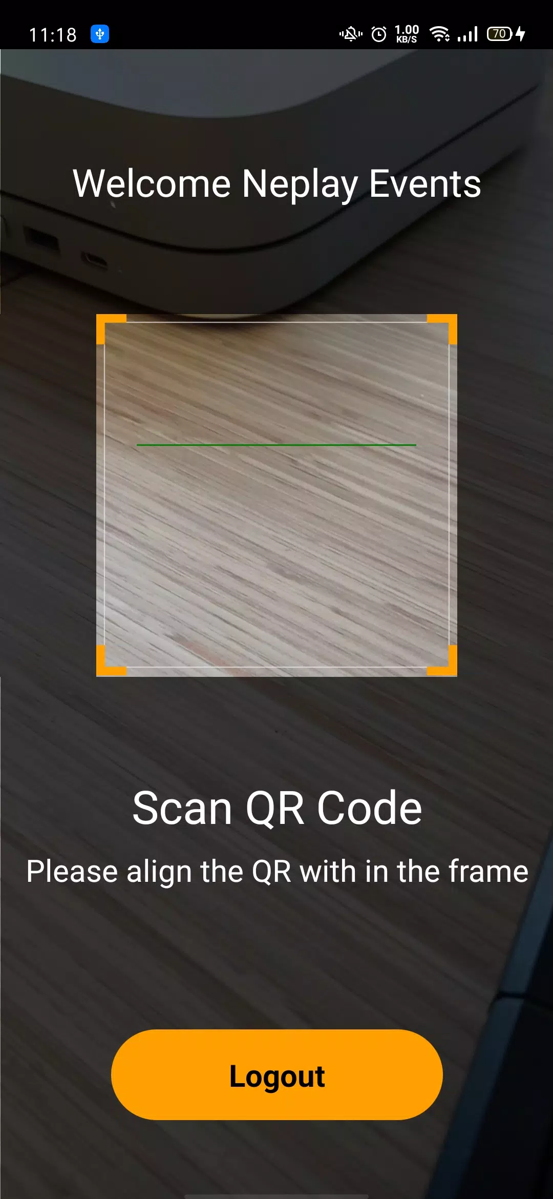 MSM QR Scanner Zrzut ekranu 1