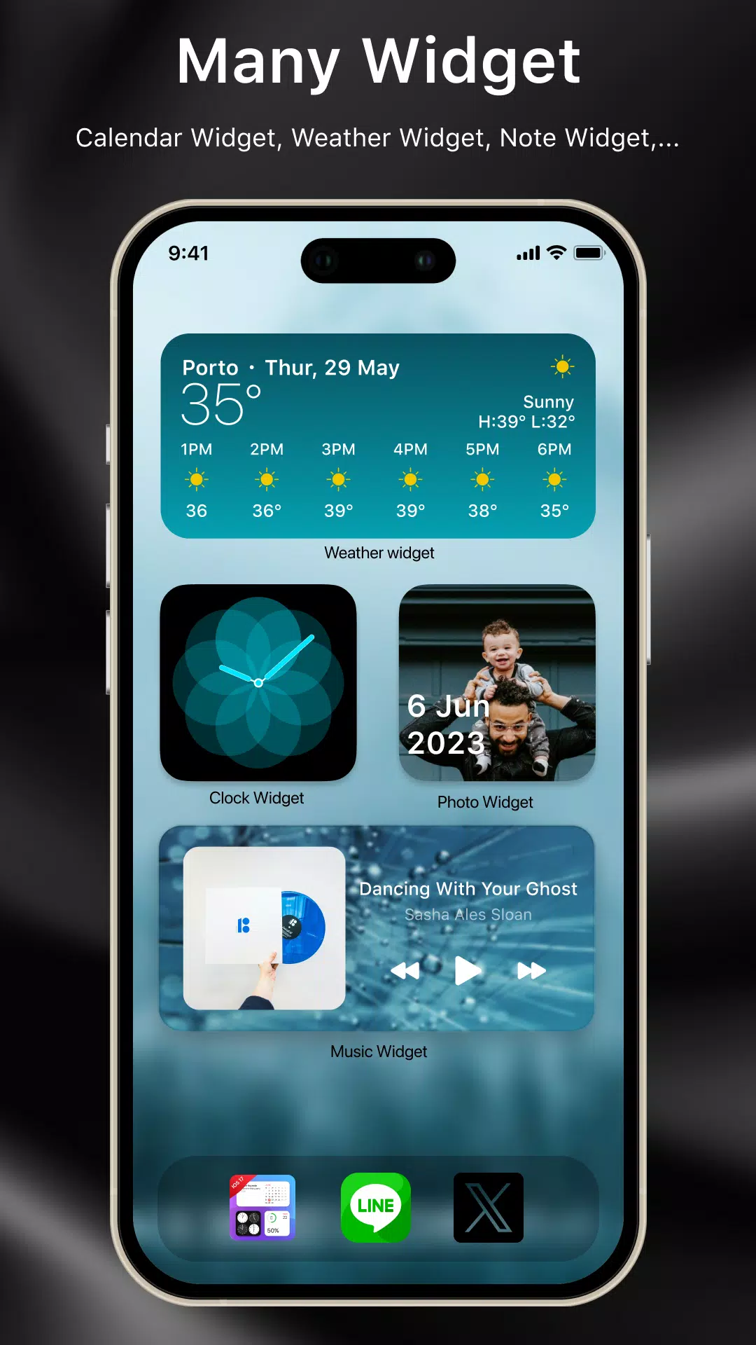 Laka Widgets: Widget OS 18 Ekran Görüntüsü 2