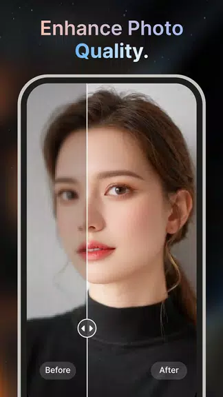 AI Photo Enhancer - EnhanceAI Zrzut ekranu 0