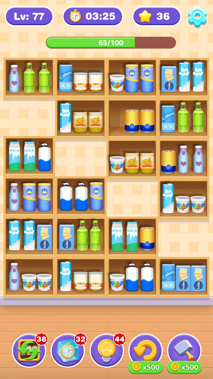 Goods Sort Triple Match 3D 螢幕截圖 3