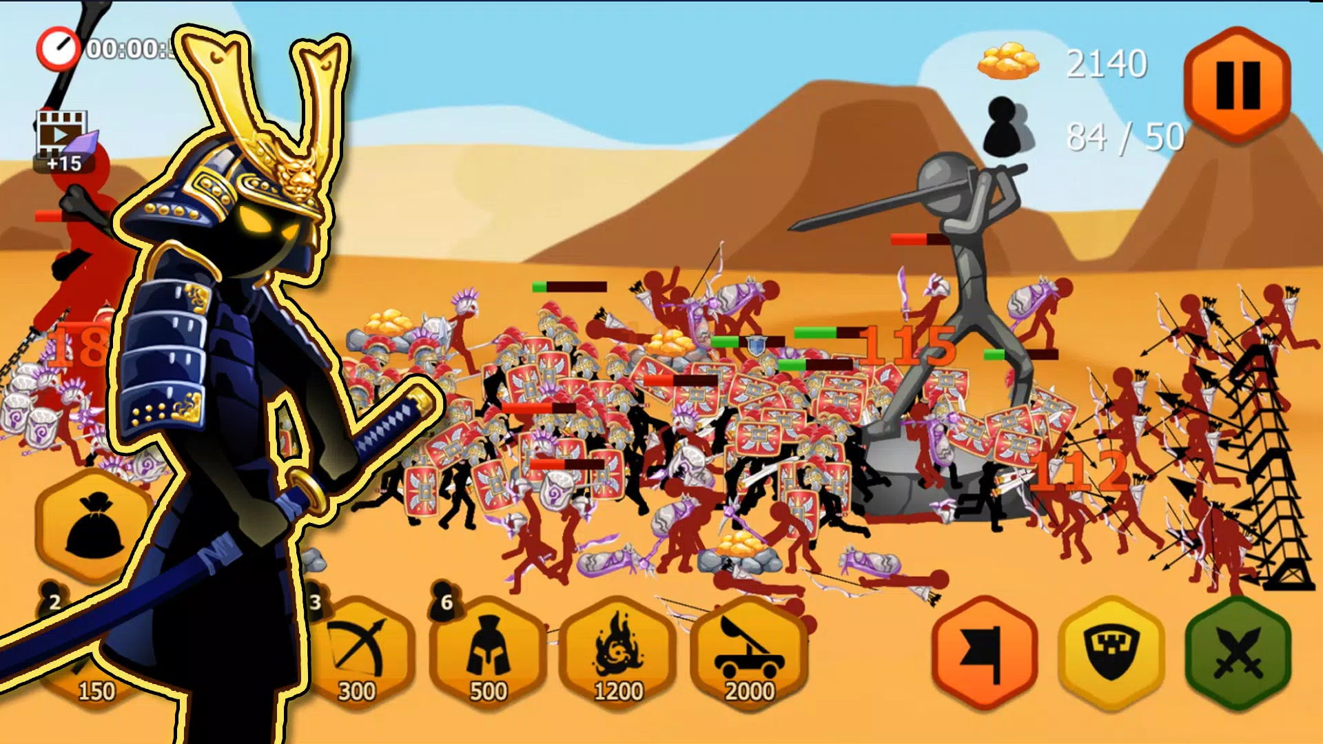 Stickman Battle 2 Ekran Görüntüsü 3
