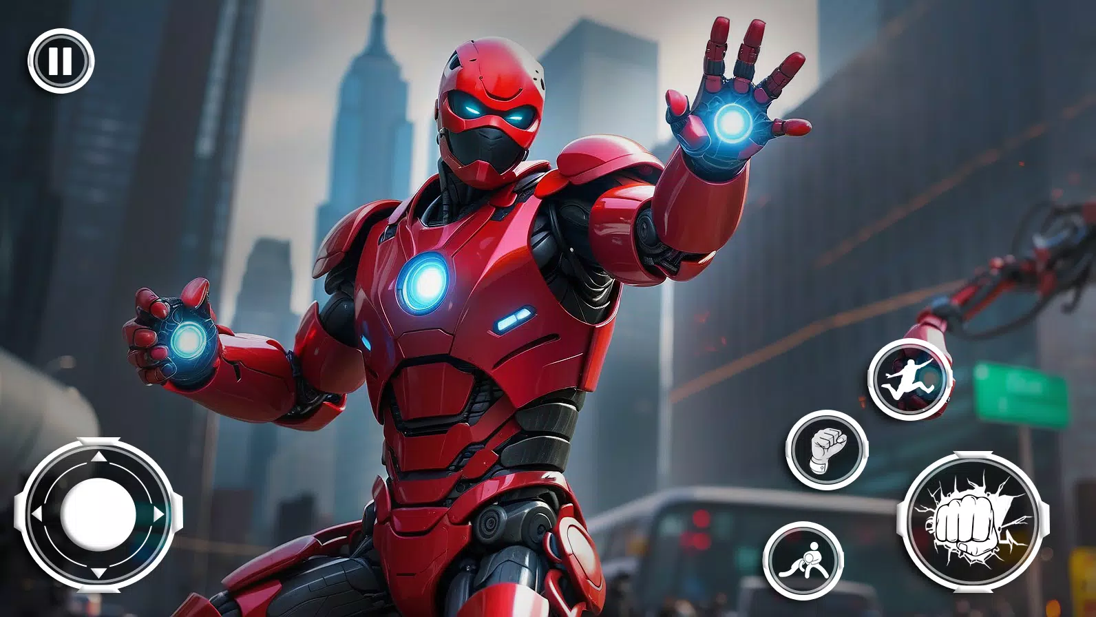 Flying Iron Robot Tangkapan skrin 2