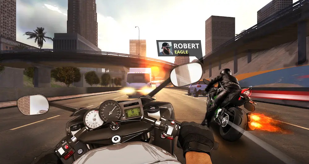 MotorBike: Drag Racing Game 螢幕截圖 0