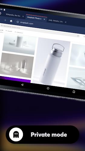Opera browser beta with AI Schermafbeelding 1