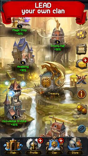 Godlands RPG - Fight for Thron Ảnh chụp màn hình 1