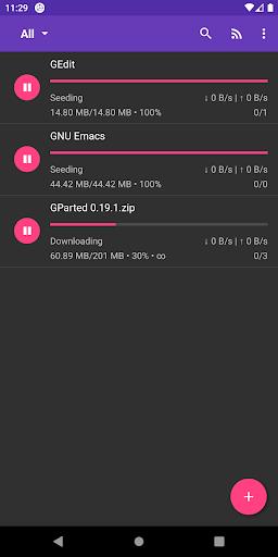 Schermata LibreTorrent 1