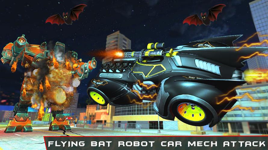 Bat Robot Fighting Game Ảnh chụp màn hình 1