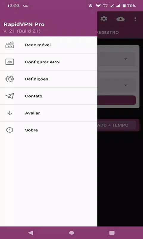 RapidVPN PRO ဖန်သားပြင်ဓာတ်ပုံ 2
