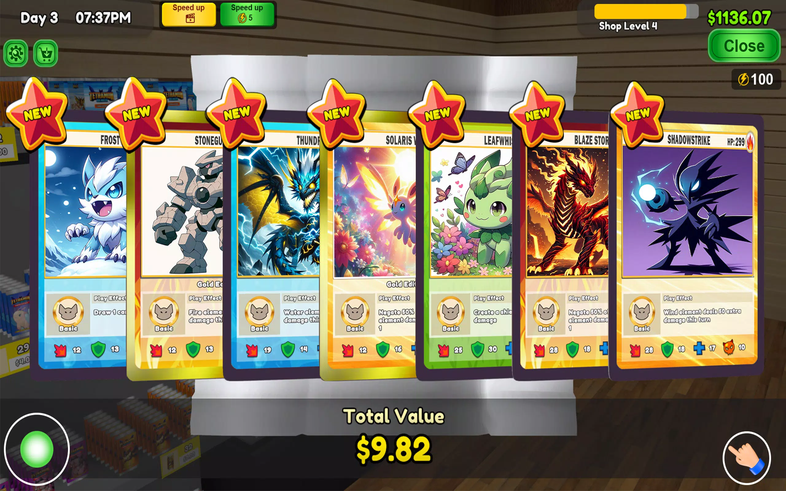 Schermata TCG Card Supermart Simulator 1