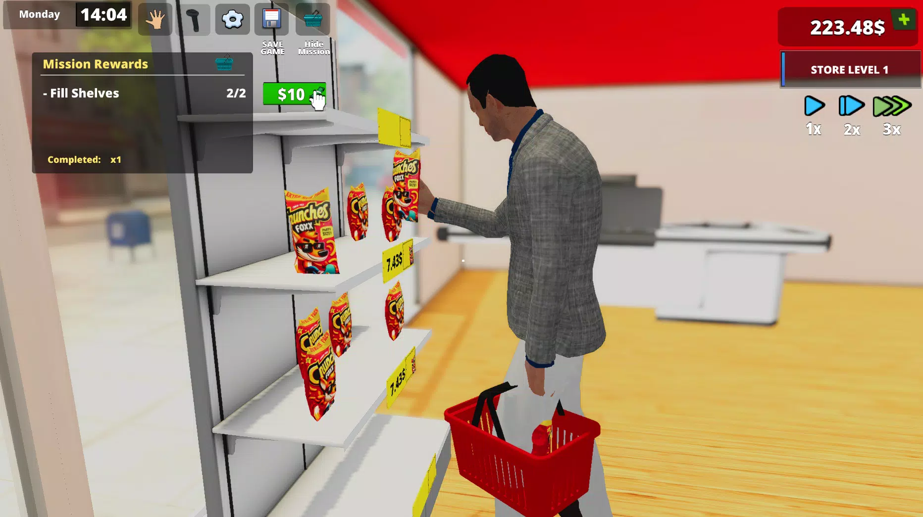 Retail Supermarket Simulator Captura de pantalla 0