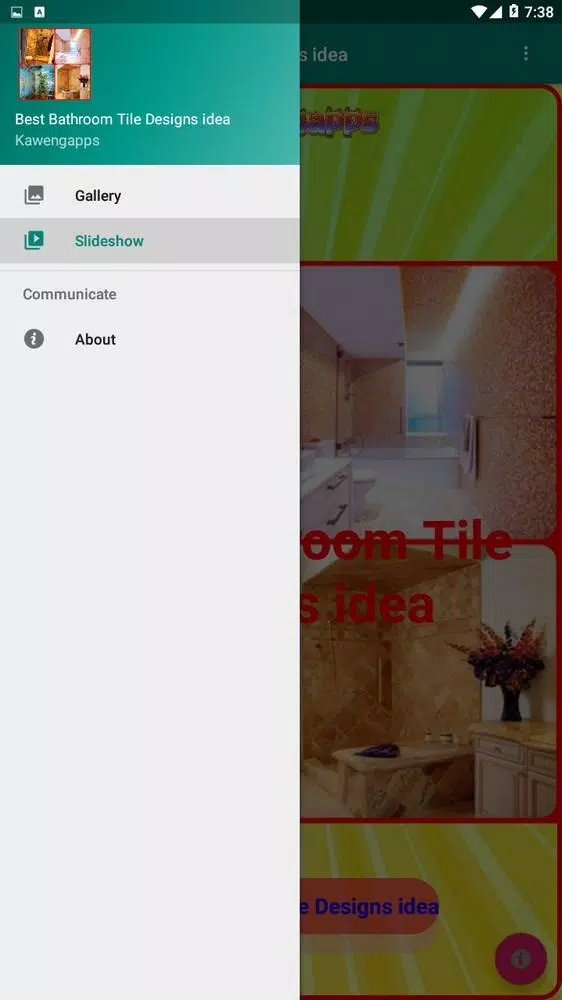 Best Bathroom Tile Designs ide スクリーンショット 1