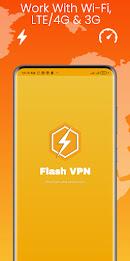 Flash VPN Unlimited Fast Proxy ภาพหน้าจอ 2