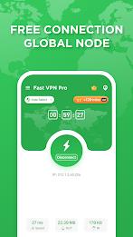 Fast VPN Pro - Fast & Secure ภาพหน้าจอ 0