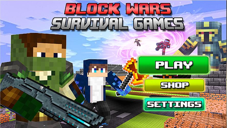 Schermata Block Wars Survival Games 0