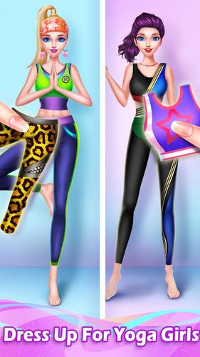 Dressup Yoga Girl: Makeover 스크린샷 1