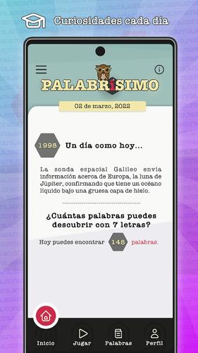 PALABRÍSIMO: busca palabras Скриншот 3