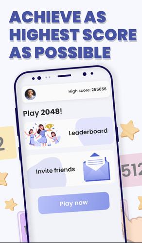 2048 Merge: Puzzle Challenge স্ক্রিনশট 0
