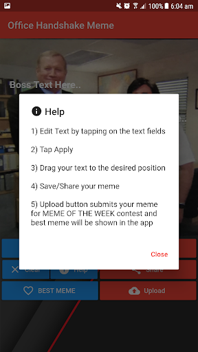 Office Handshake Meme Creator Ekran Görüntüsü 2