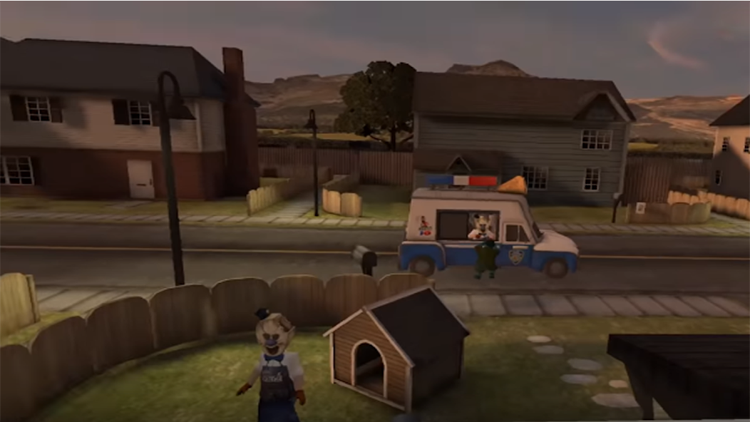 police  granny scream Mod スクリーンショット 1