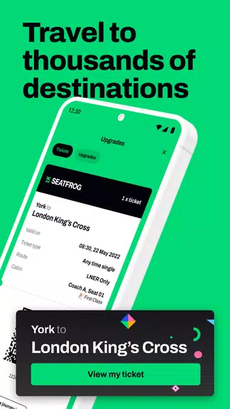 Seatfrog: Buy Train Tickets ภาพหน้าจอ 2