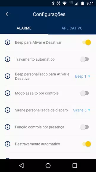 Pósitron Alarme Schermafbeelding 3