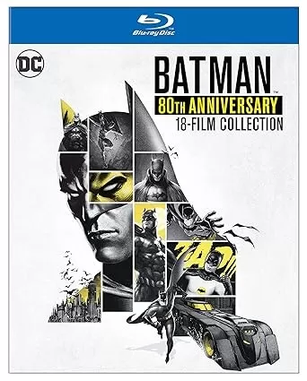 Coleção Blu-ray de 80 anos do Batman