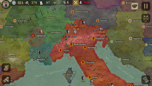 Great Conqueror Rome War Game Capture d'écran 2
