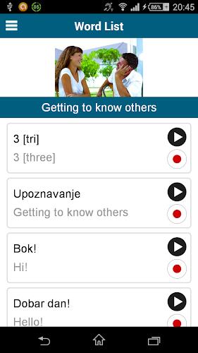 Learn Croatian - 50 languages 스크린샷 3