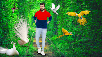 Birds Photo Editor- Pic Frames Zrzut ekranu 0