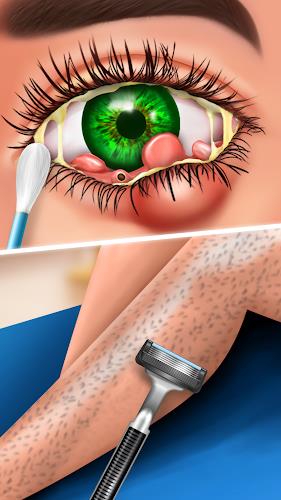 ASMR Doctor Makeup Salon games应用截图第3张