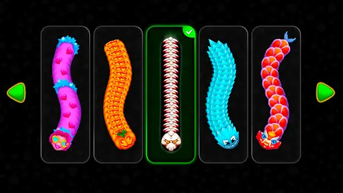 Worms Zone .io - Hungry Snake ภาพหน้าจอ 1