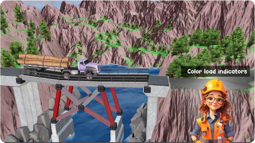 Bridge Constructor Ekran Görüntüsü 0
