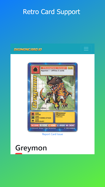 Deck Builder for Digimon TCG Ảnh chụp màn hình 2