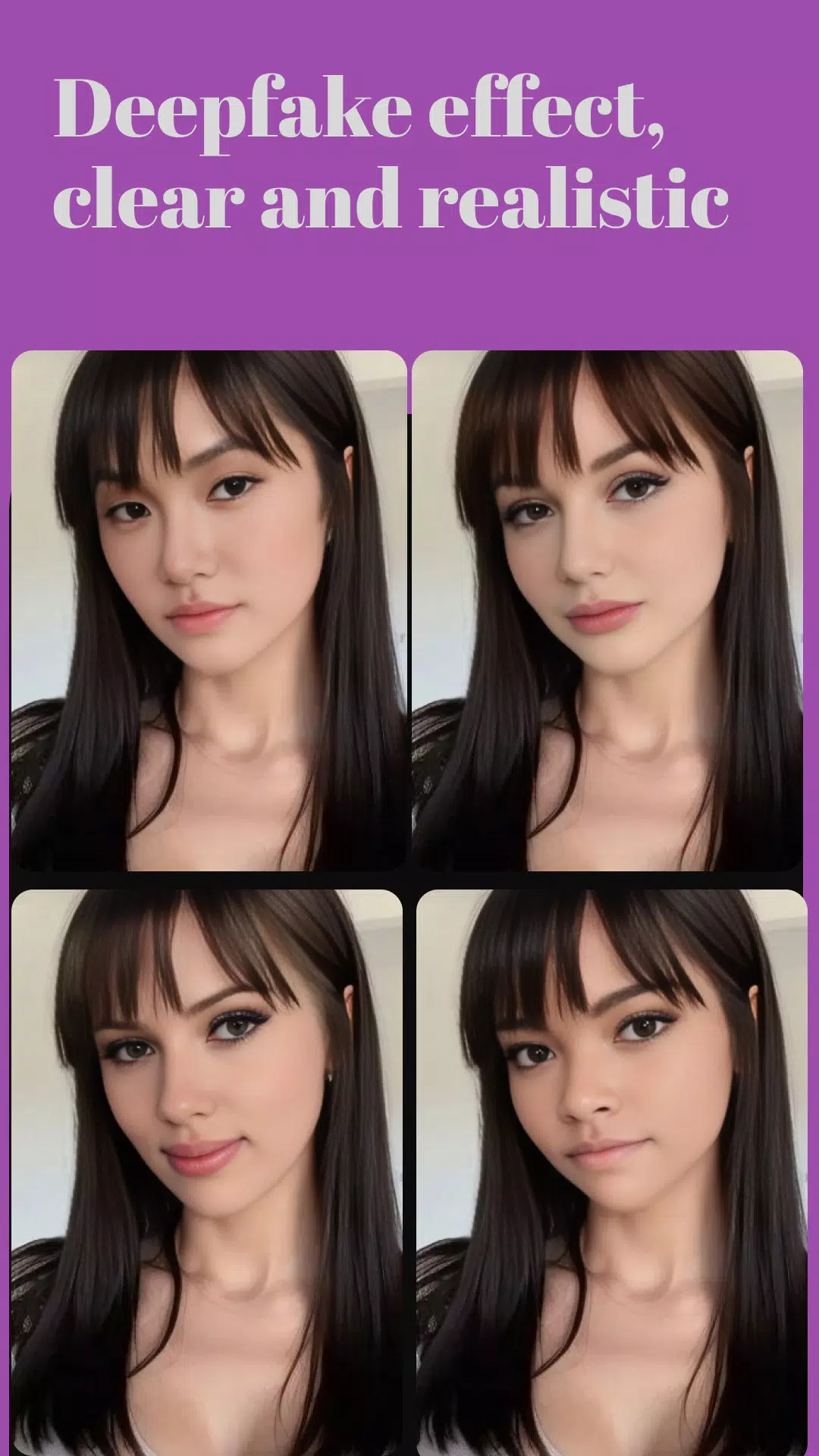 AI Face Swap Video App-Swapme Capture d'écran 1