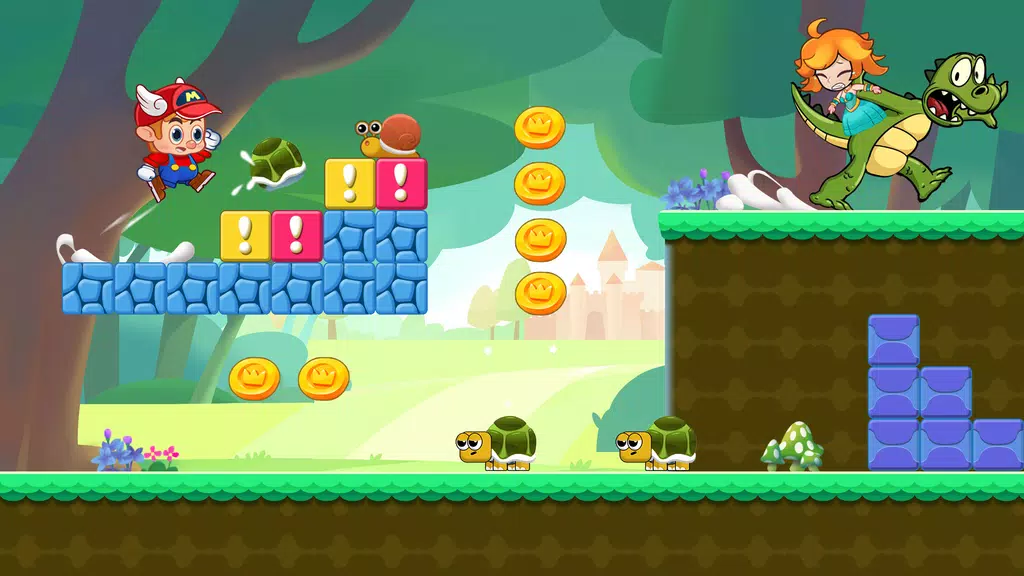 Super Manu's World:Jungle Bros Ekran Görüntüsü 1