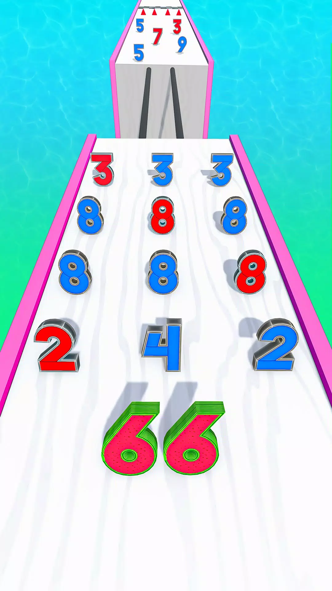 Number Master Run 3D Games Скриншот 2