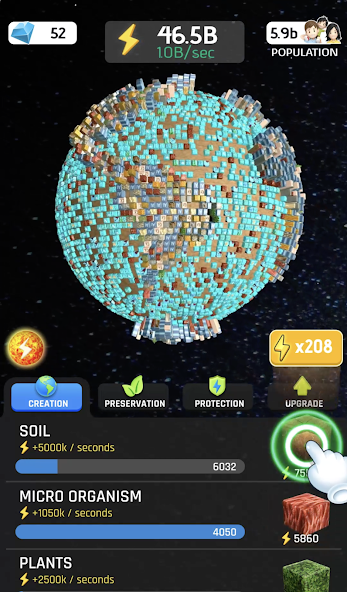 ¡Idle World! Captura de pantalla 2