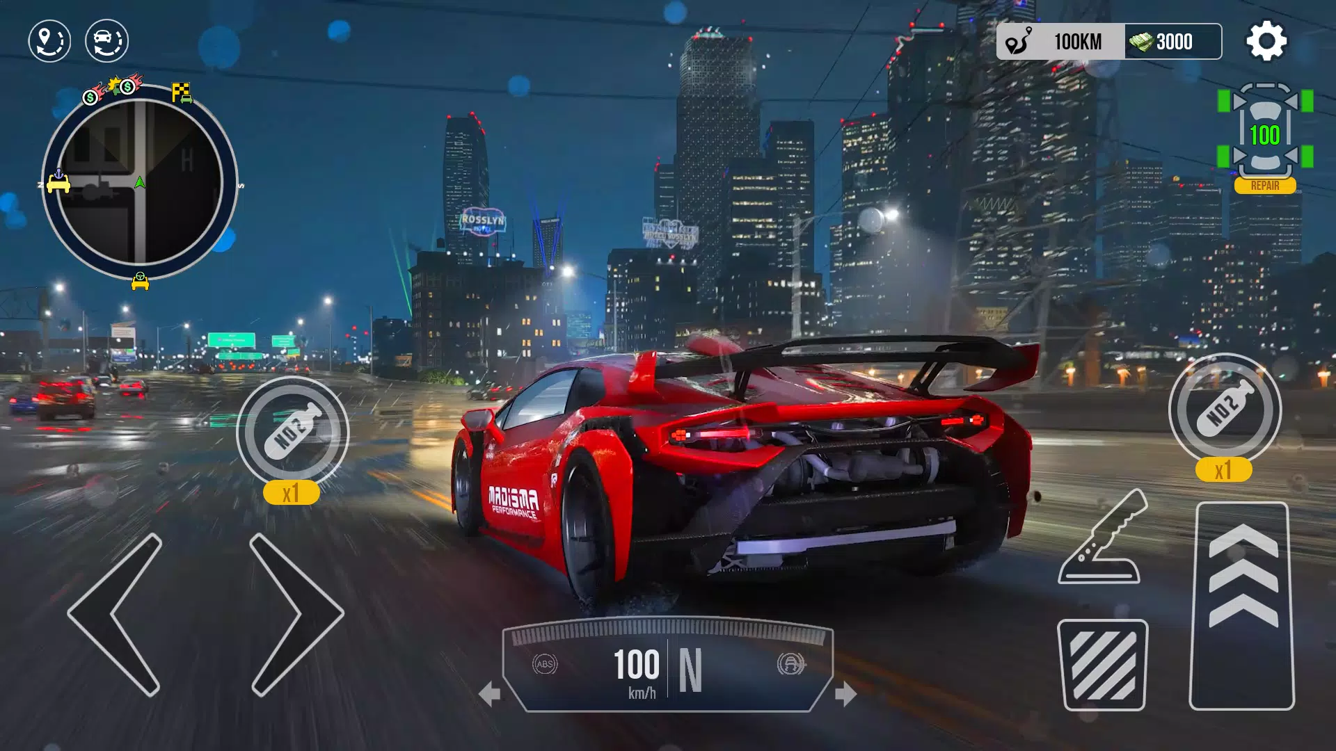 Highway Car Crash Simulator 螢幕截圖 0