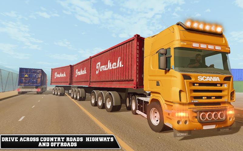 Heavy Truck Simulator Driving Schermafbeelding 2