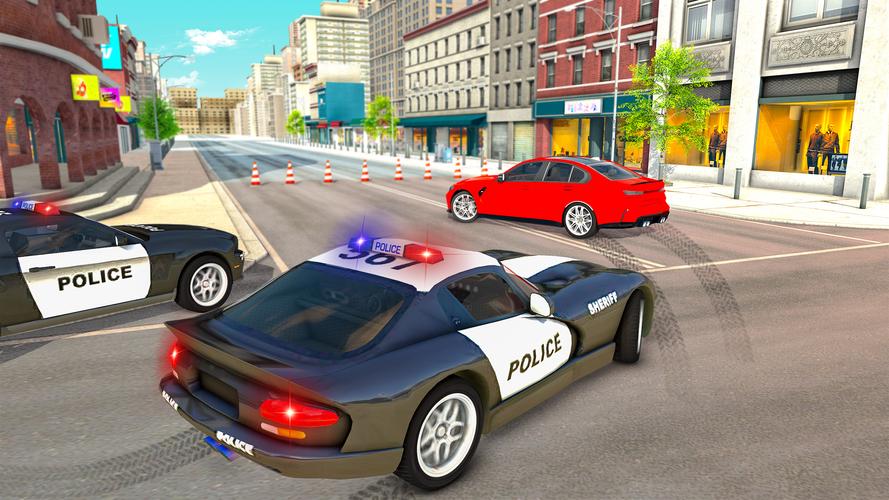 US Police Chase Thieves Games Capture d'écran 0