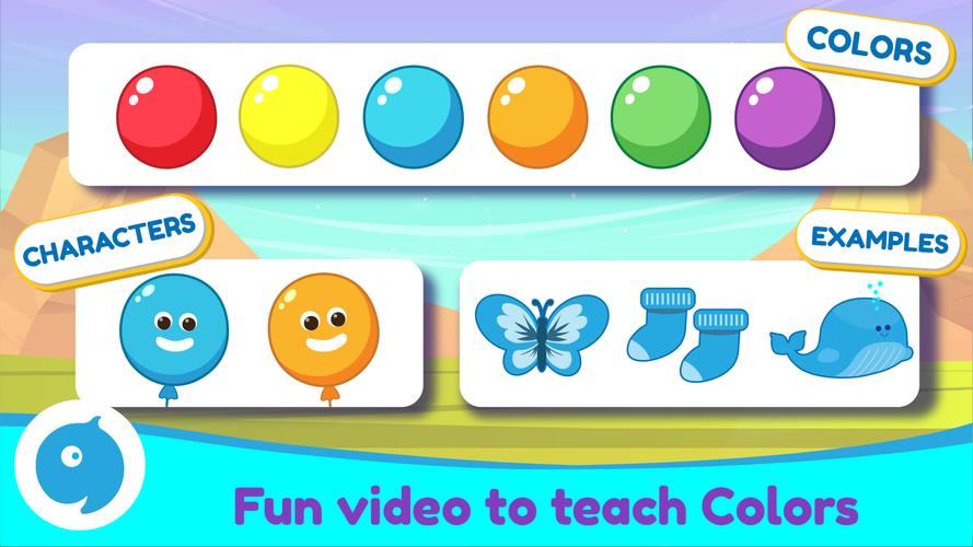Colors & shapes learning Games Ekran Görüntüsü 3