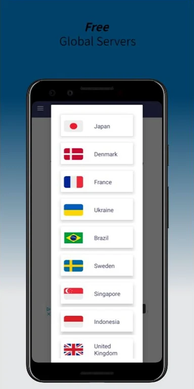 France VPN – Free Secure VPN Captura de pantalla 1