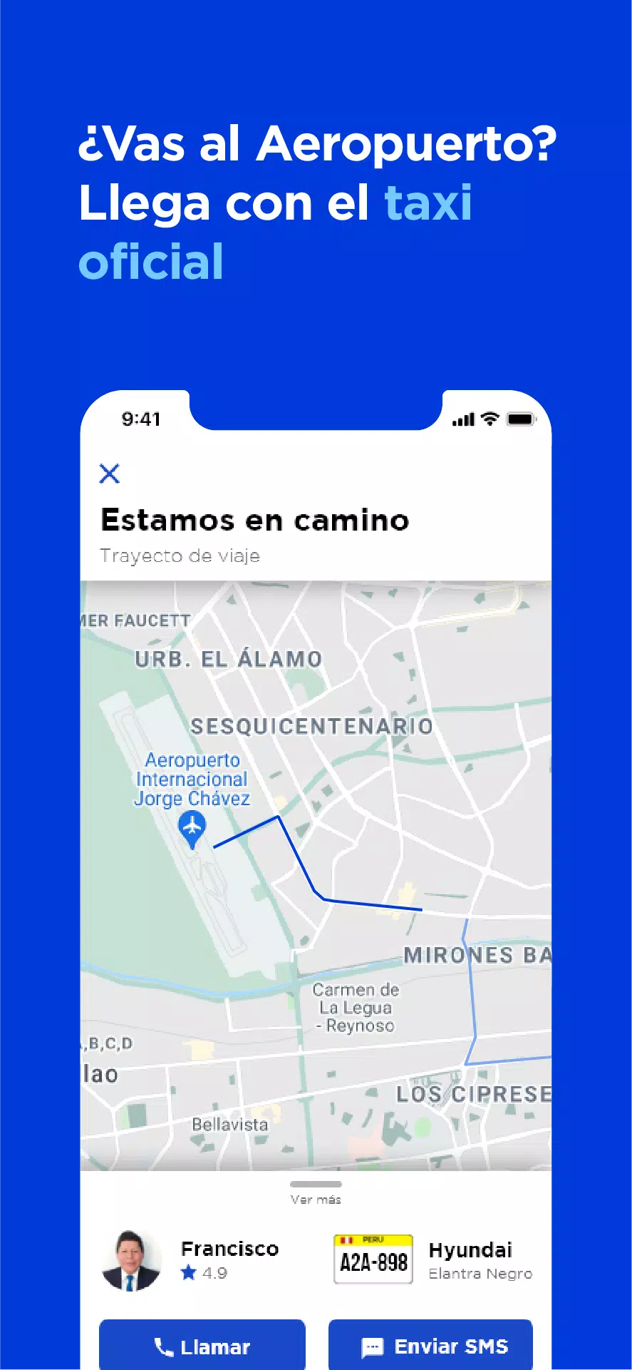 Directo, un app de taxi Ekran Görüntüsü 3