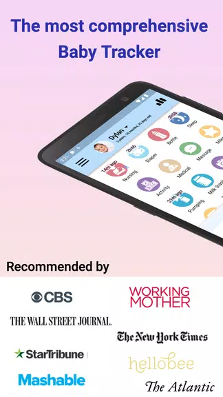 Schermata Baby Connect: Newborn Tracker 0
