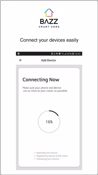 BAZZ Smart Home ဖန်သားပြင်ဓာတ်ပုံ 2