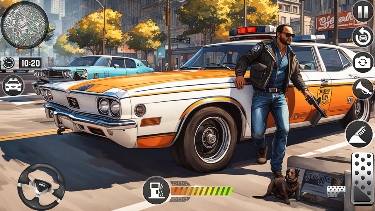 Luxury Police Car Parking Game スクリーンショット 0