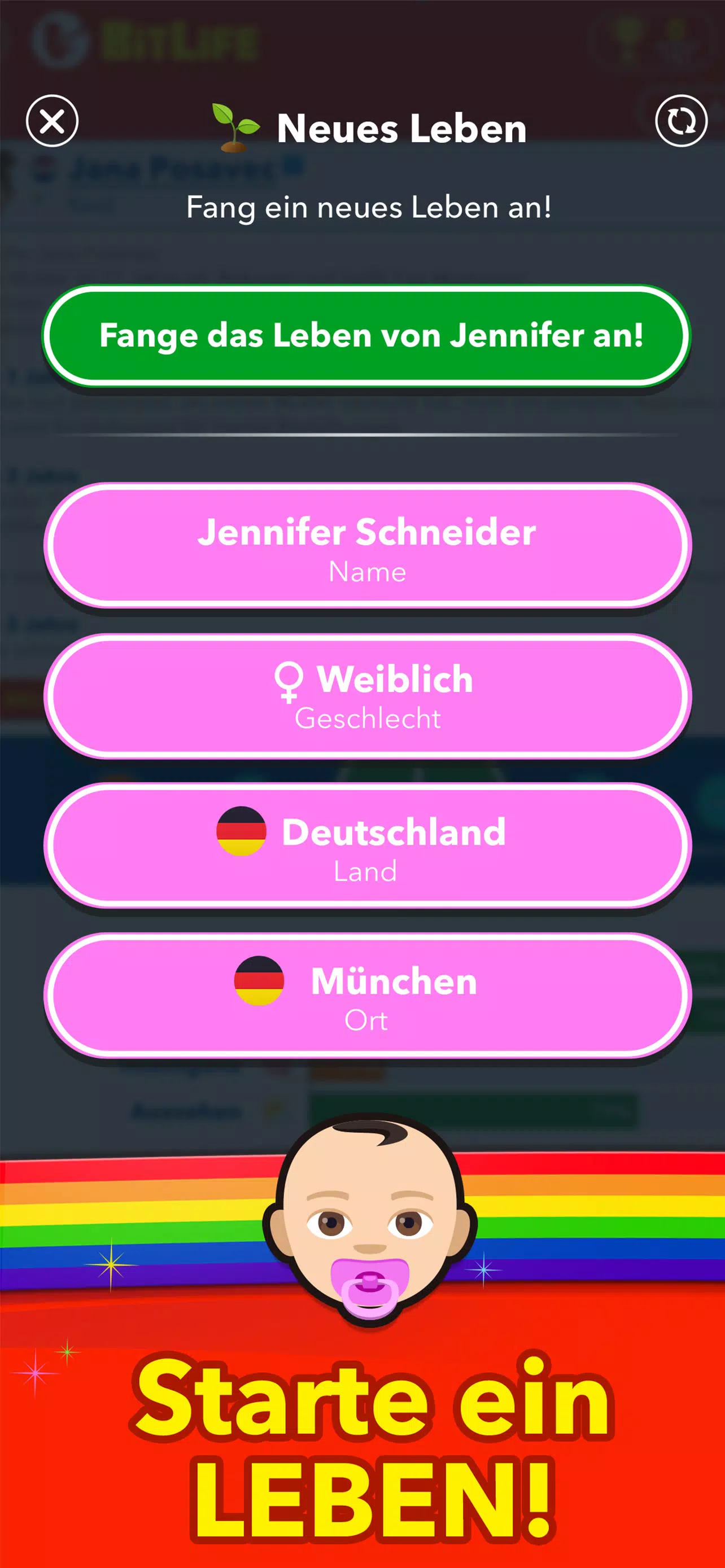 BitLife DE - Lebenssimulation ဖန်သားပြင်ဓာတ်ပုံ 0