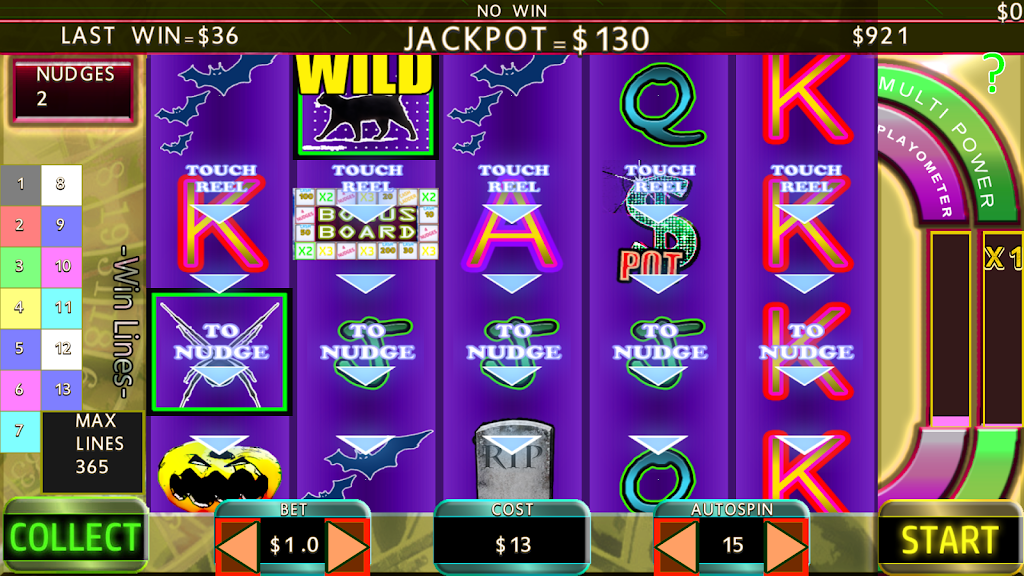 Creepy Casino Slots FREE 스크린샷 1