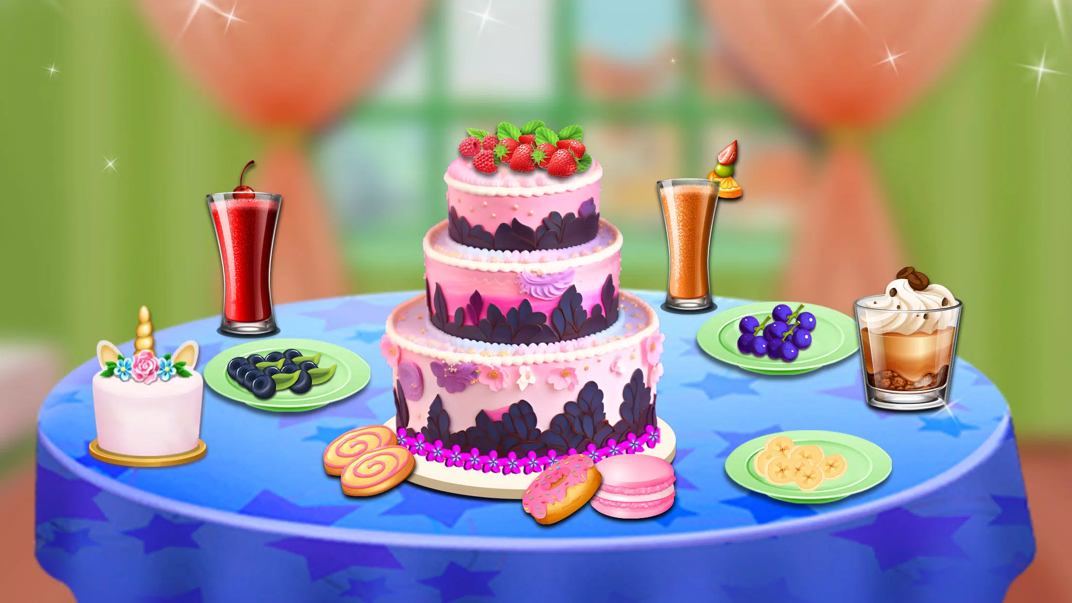 Christmas Cakes Bakery Cooking Captura de pantalla 3